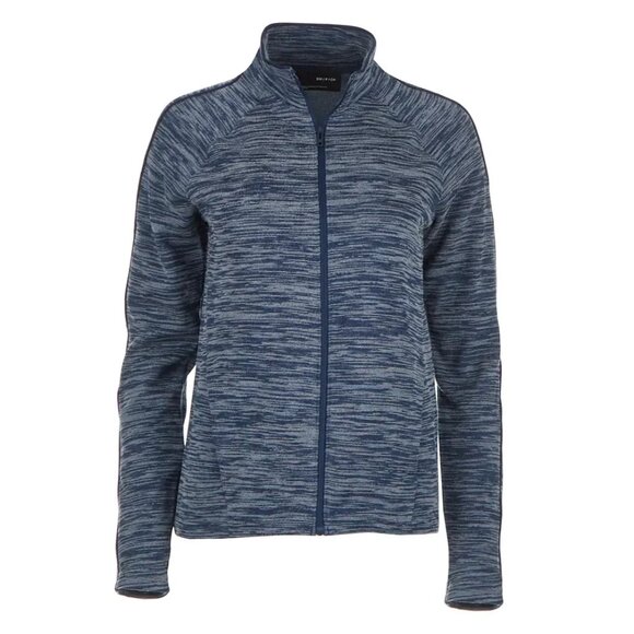 NWT Under Armour Women's Blue Tempo Fleece Full Zip Sz L - Picture 3 of 5